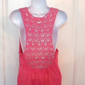 Summer Dress Maxi Push Up Bra Pads Embroidered Knitted Sleeveless